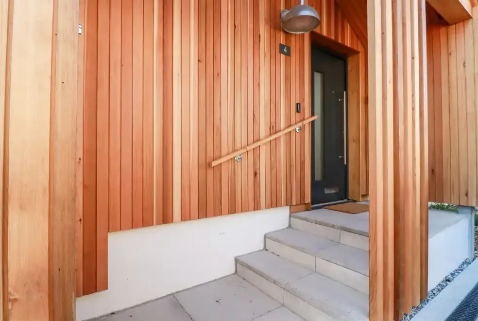 Porth Cove, from the outside