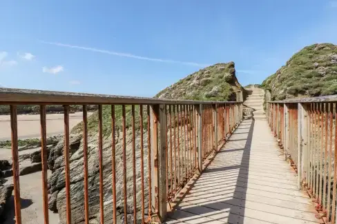 Coastal scenes near Porth Cove, Cornwall