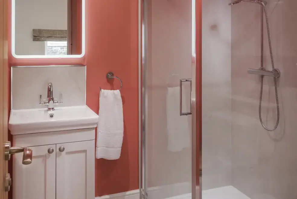 Shower room at Portman House