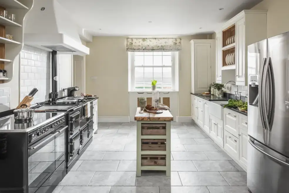 Farmhouse style kitchen at Portman House