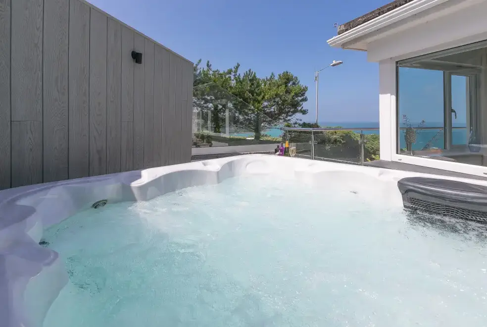 Private Hot Tub at Portside