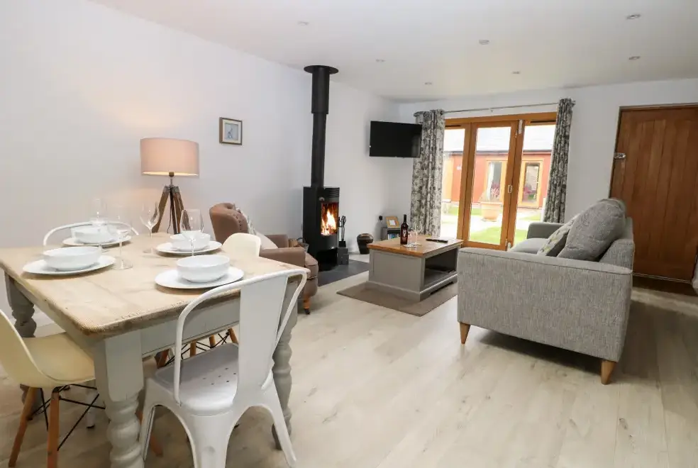 Open plan living area at Rabbit's Warren