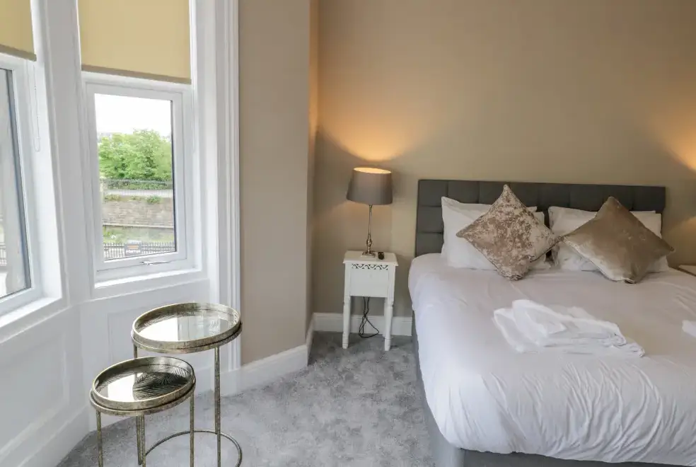 Bedroom at Railway House