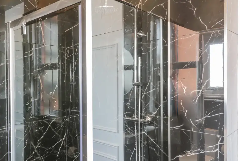 Shower room at Railway House