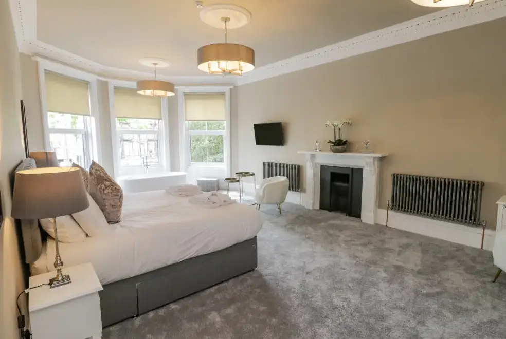 Bedroom at Railway House