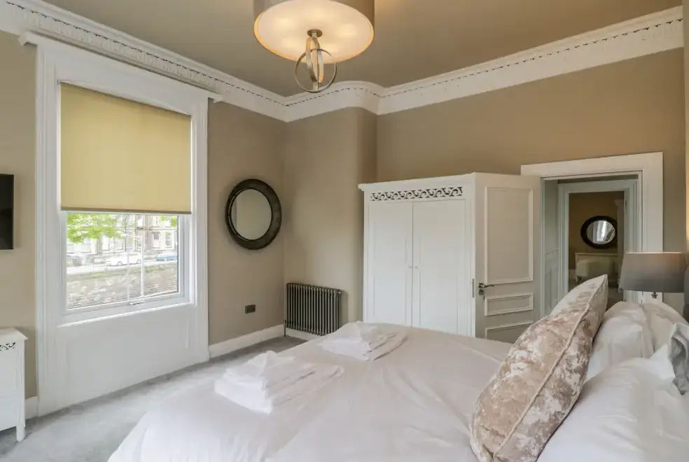 Bedroom at Railway House