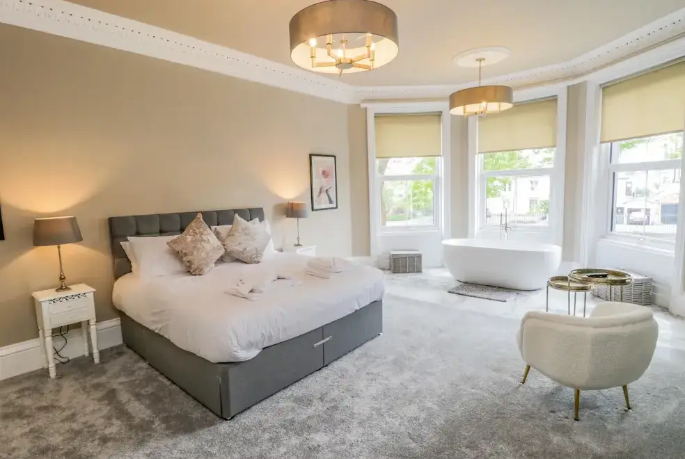 Bedroom at Railway House