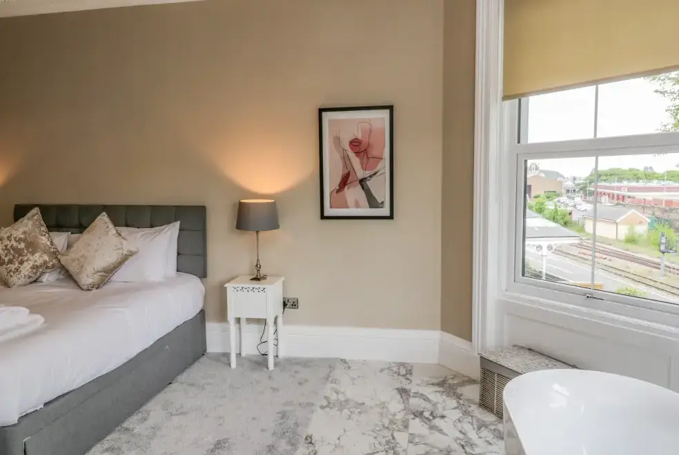 Bedroom at Railway House
