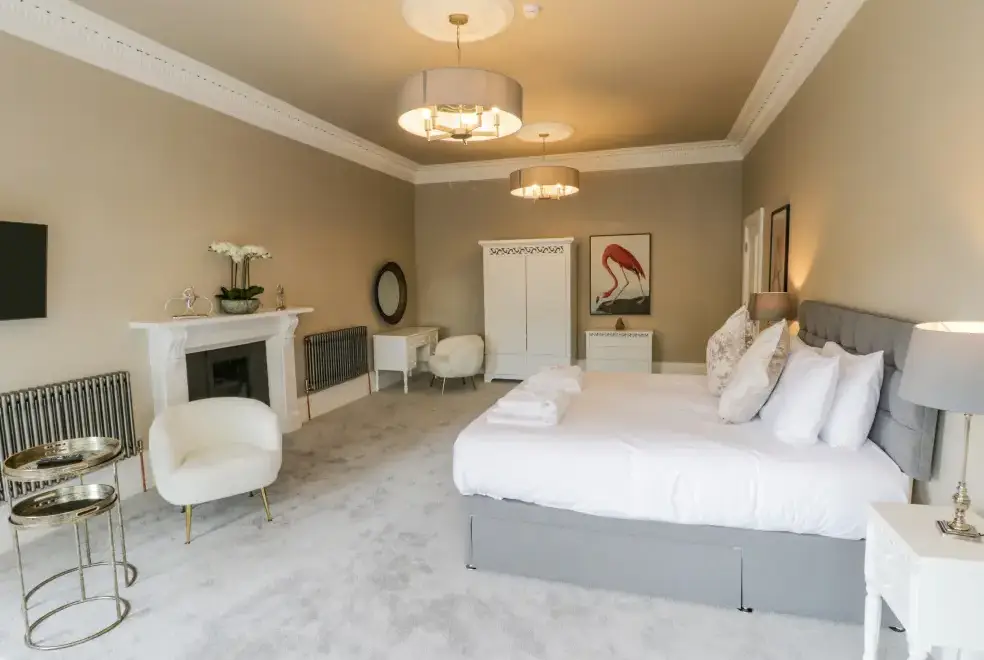 Bedroom at Railway House