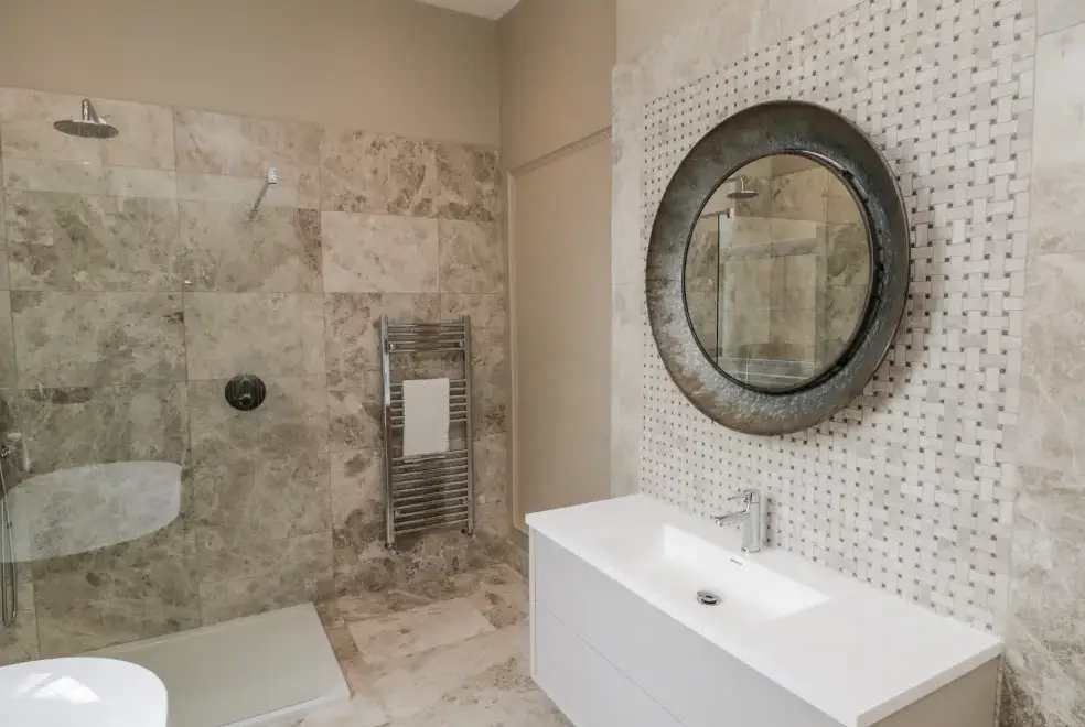 Shower room at Railway House