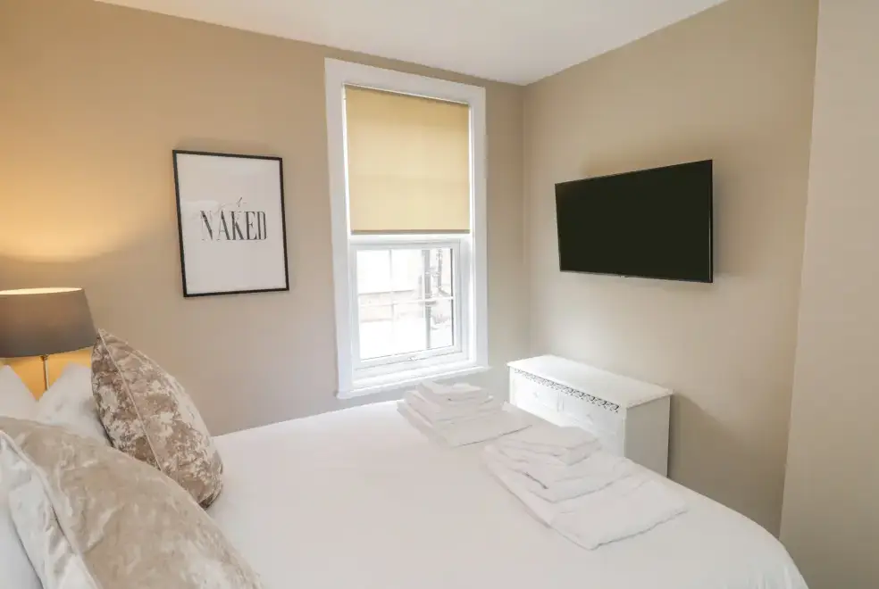 Bedroom at Railway House