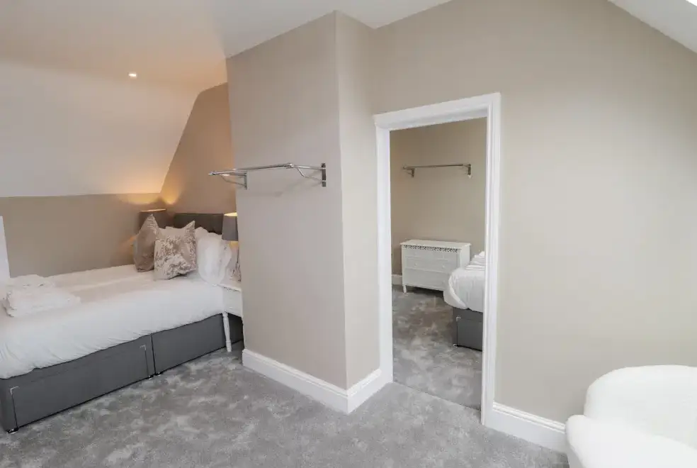 Bedroom at Railway House