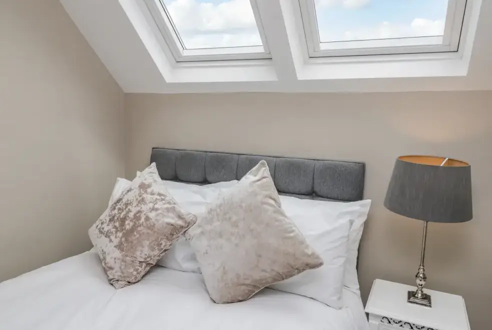 Bedroom at Railway House