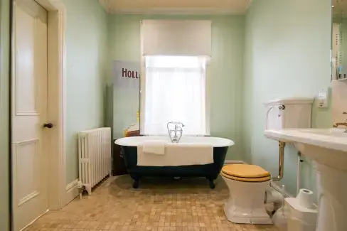 Family bathroom at Ravensprings, West Yorkshire