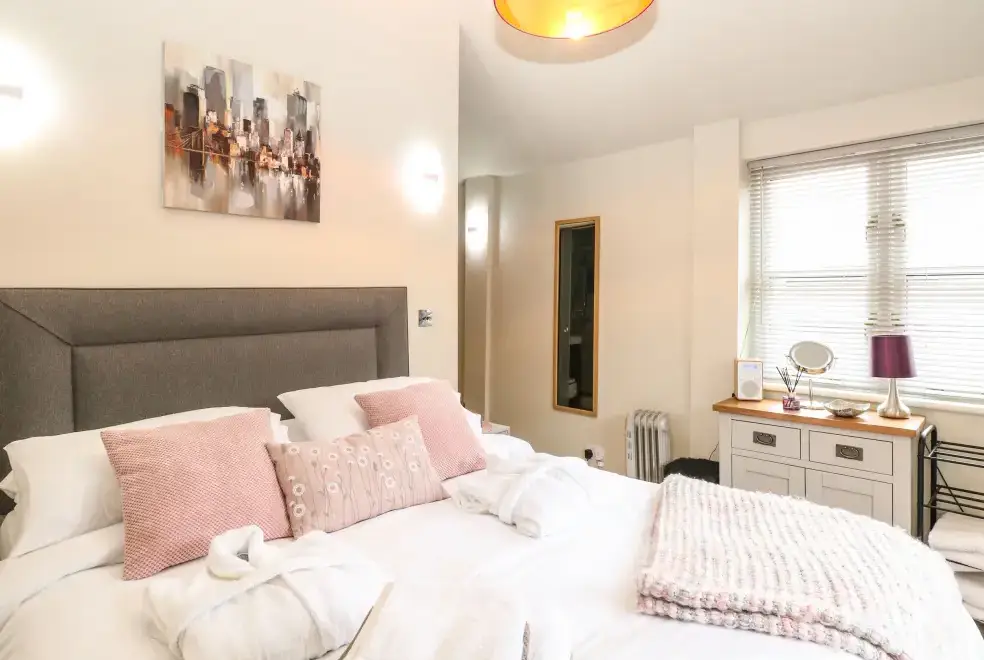 Bedroom at Red Brick Retreat