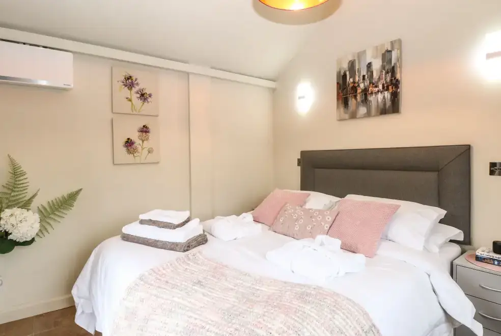 Bedroom at Red Brick Retreat