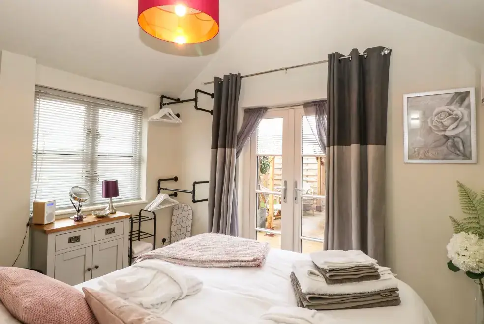 Bedroom at Red Brick Retreat