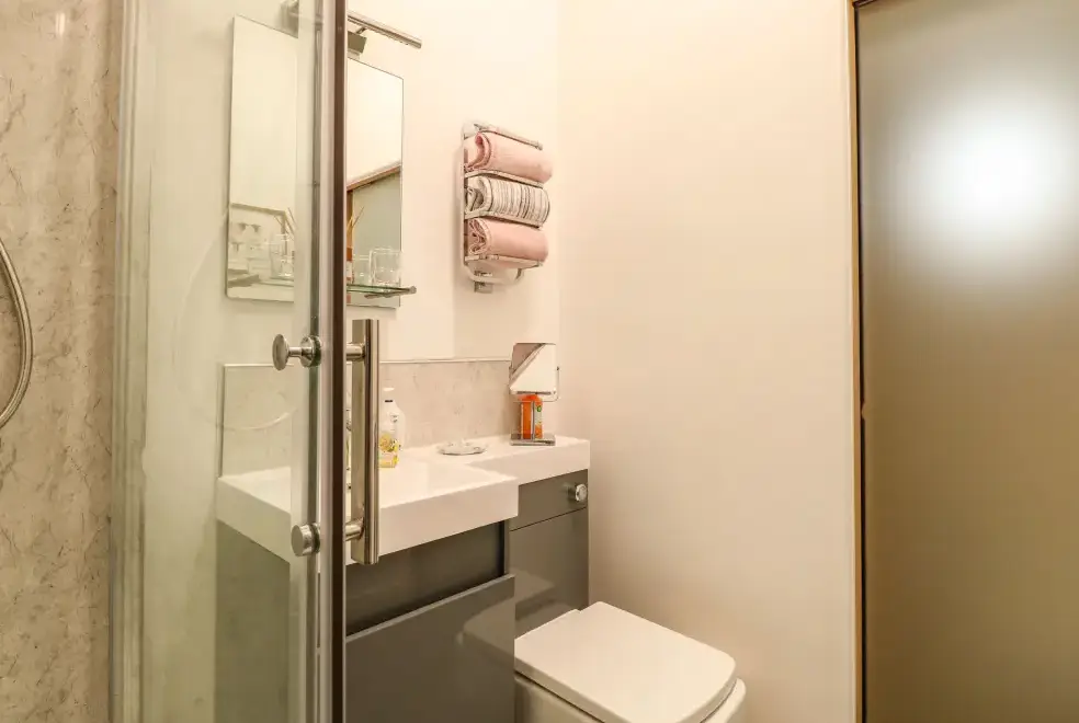 Shower room at Red Brick Retreat