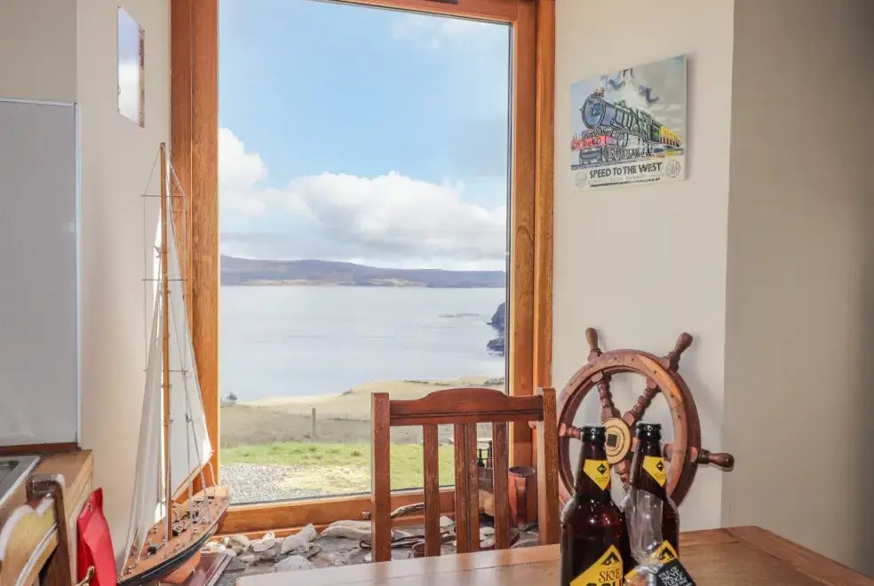 Sev view at Red Chimneys Cottage