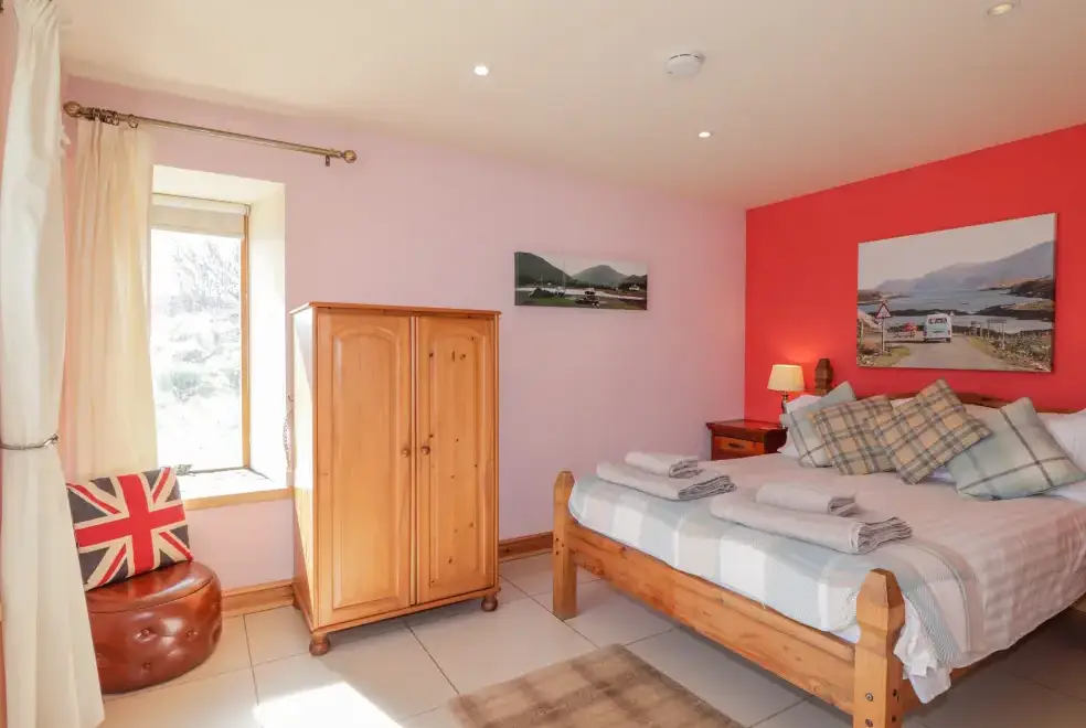 Bedroom at Red Chimneys Cottage