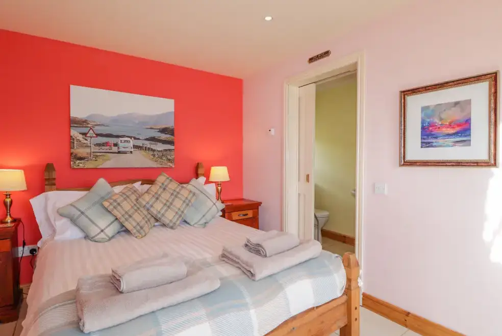 Bedroom at Red Chimneys Cottage
