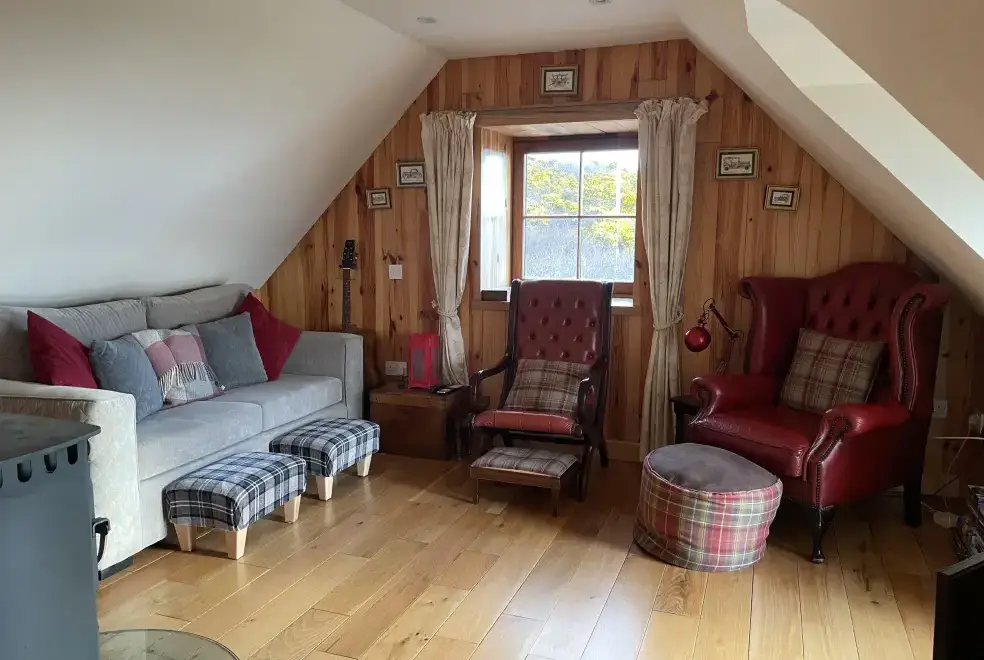 Lounge at Red Chimneys Cottage