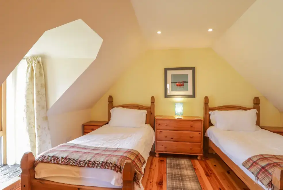 Bedroom at Red Chimneys Cottage