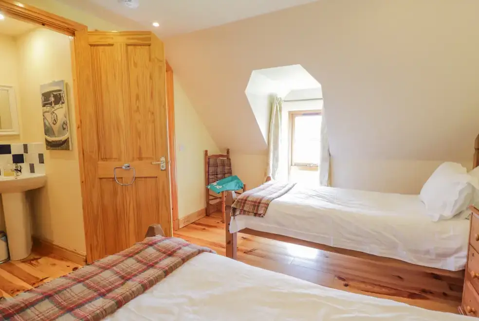 Bedroom at Red Chimneys Cottage