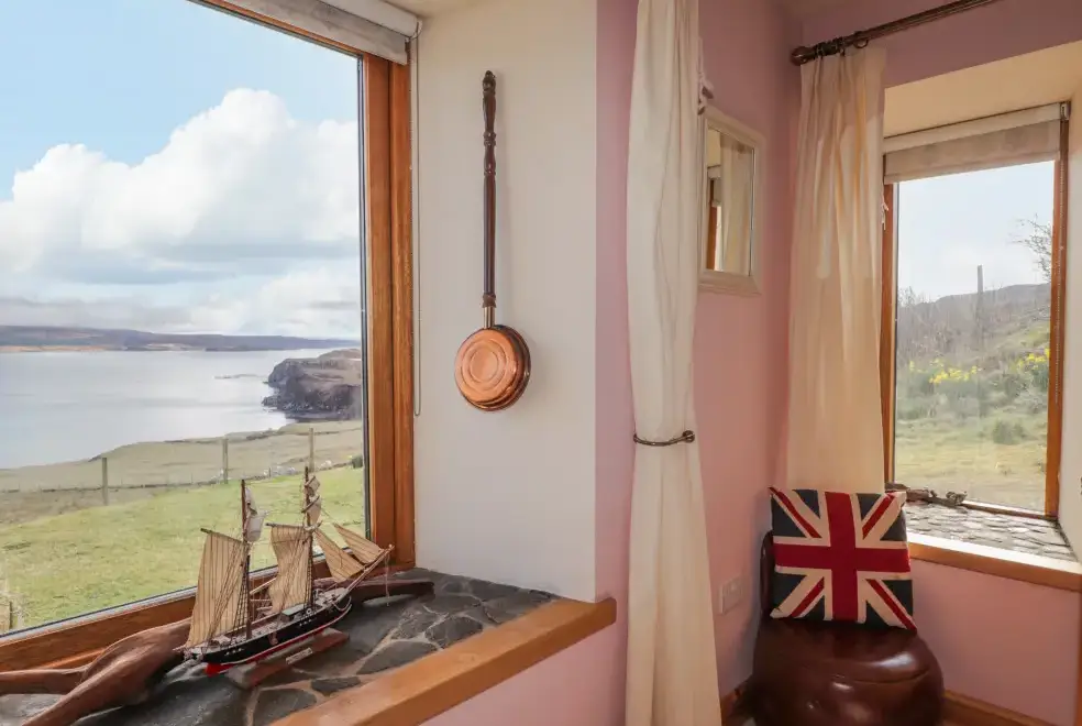 Countryside views at Red Chimneys Cottage