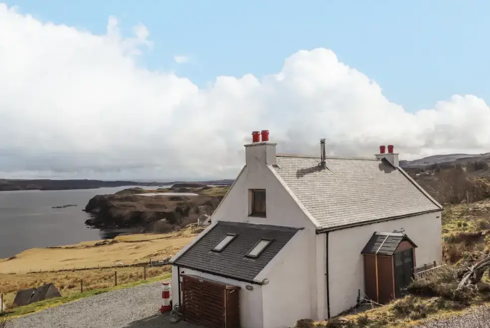 Sev view at Red Chimneys Cottage
