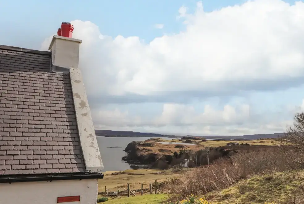 Sev view at Red Chimneys Cottage