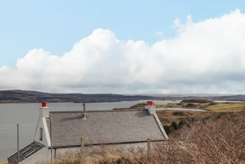 Sev view at Red Chimneys Cottage