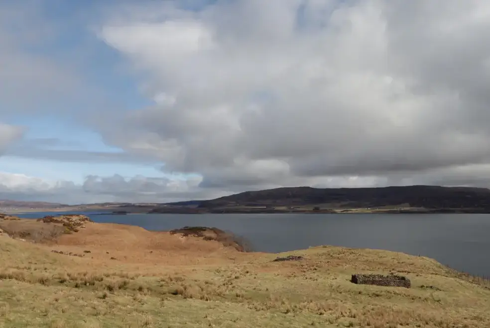 Lake view at Red Chimneys Cottage