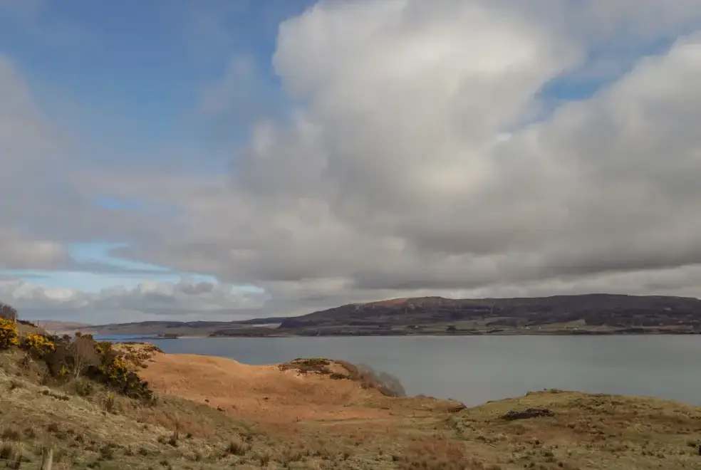 Lake view at Red Chimneys Cottage