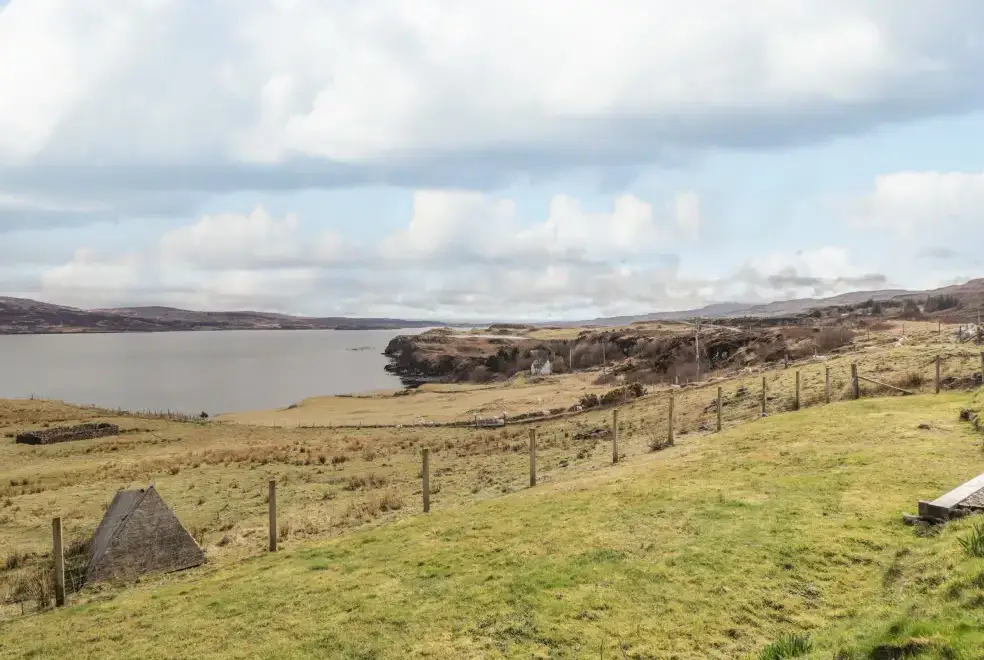 Countryside views at Red Chimneys Cottage