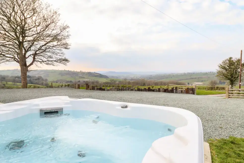 Countryside views at Red House Farm