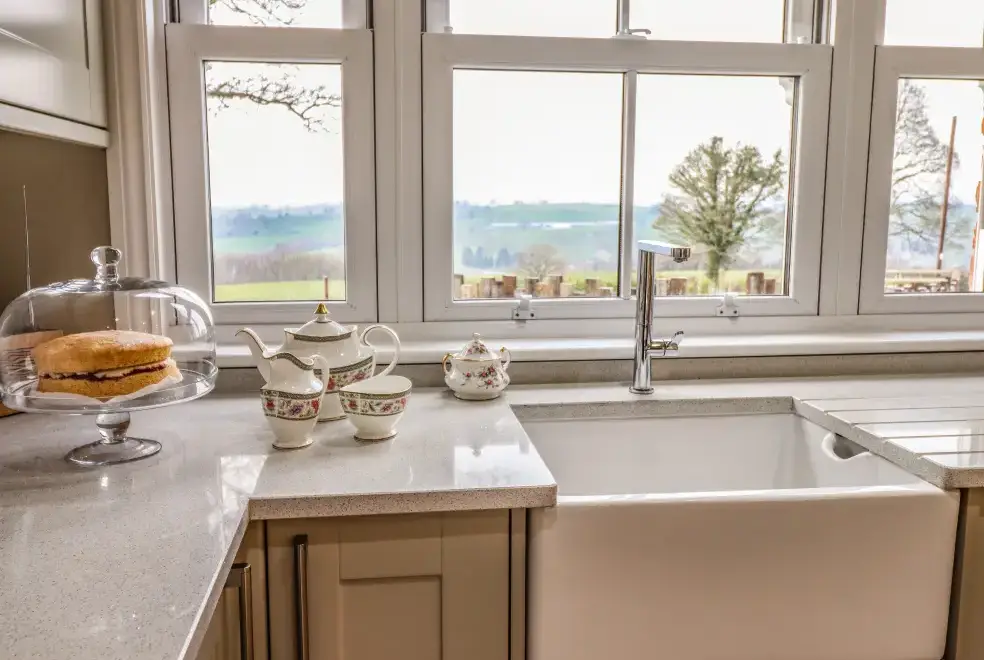 Well equipped kitchen at Red House Farm