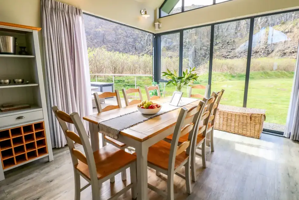 Dining room at Restharrow Lodge
