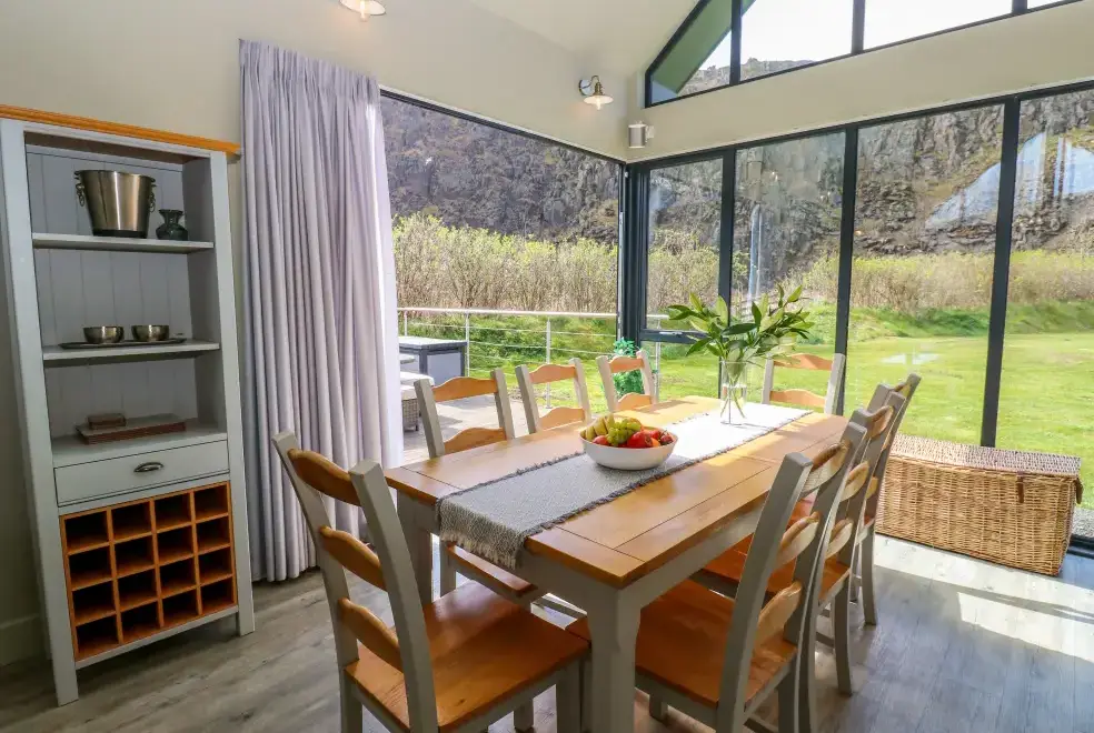 Kitchen/diner at Restharrow Lodge