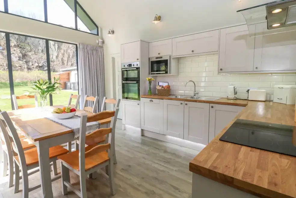 Kitchen/diner at Restharrow Lodge