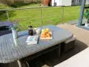 Decked area at Restharrow Lodge - thumbnail photo