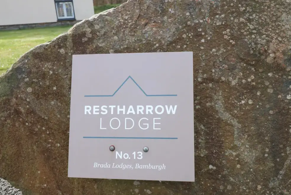 Restharrow Lodge, from the outside
