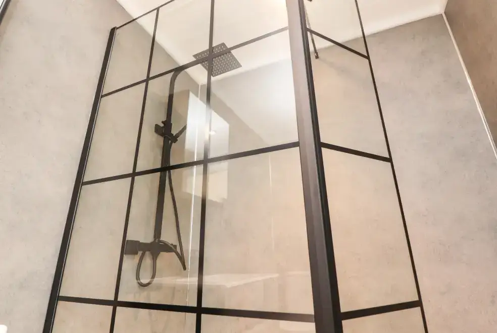 Shower room at Retreat By The Bowers