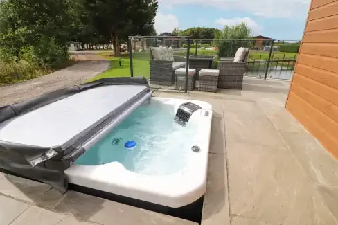 Private Hot Tub at Retreat By The Bowers, Lancashire