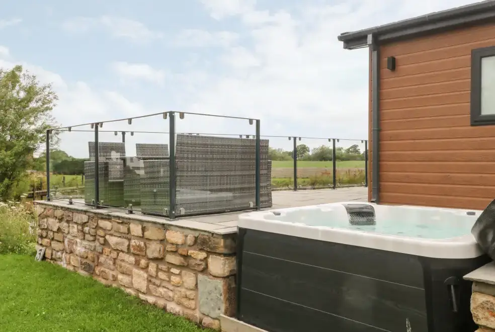 Private Hot Tub at Retreat By The Bowers