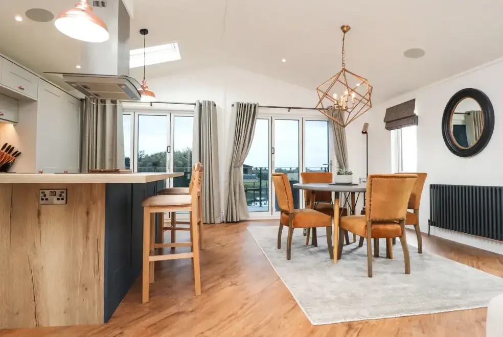 Kitchen/diner at Retreat By The Bowers