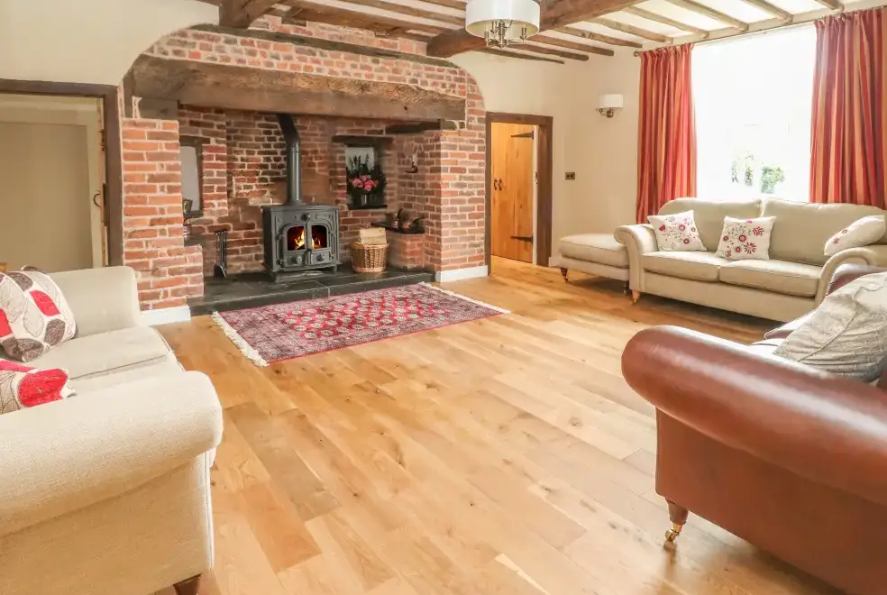 Lounge at Rhandregynwen Hall