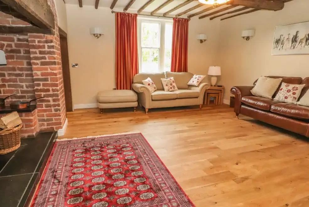 Lounge at Rhandregynwen Hall