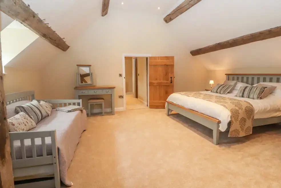 Bedroom at Rhandregynwen Hall