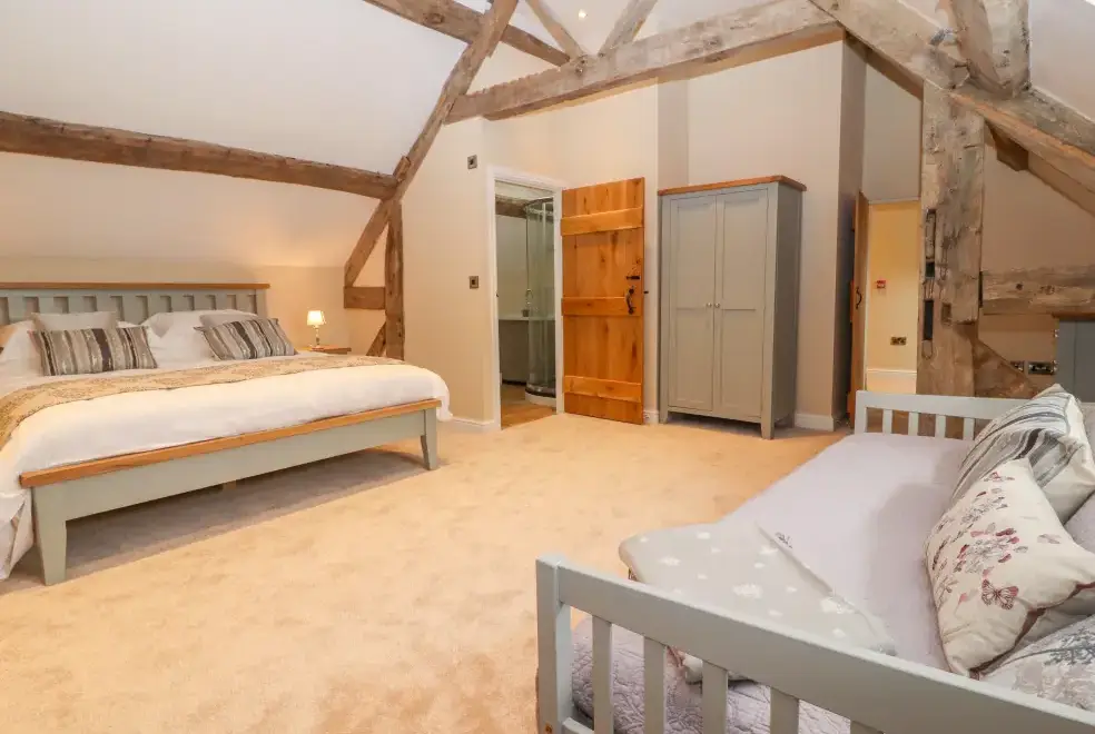 Bedroom at Rhandregynwen Hall